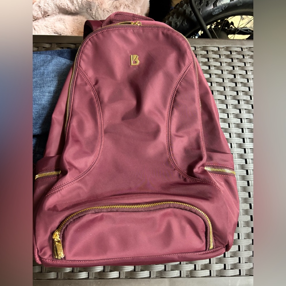 Buff bunny  backpack  burgundy